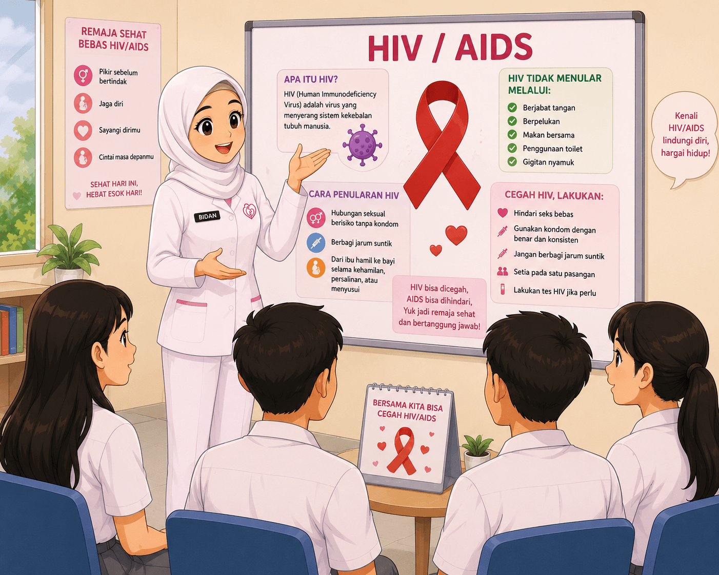 Edukasi Interaktif HIV/AIDS